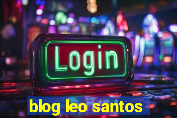 blog leo santos